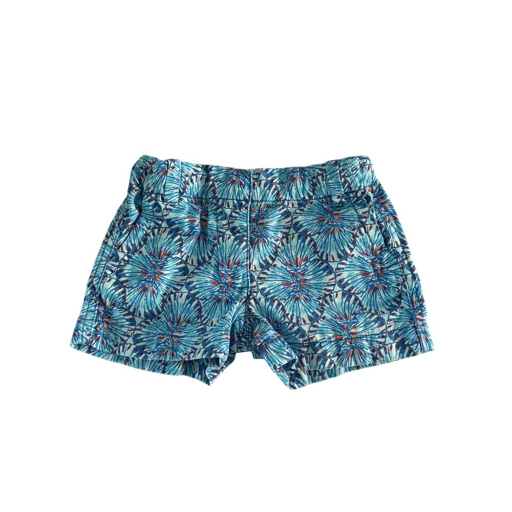 Vineyard Vines Blue Fireworks Shorts Girls 4T